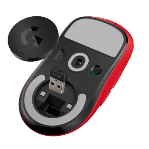 Logitech G Pro X Superlight Wireless Gaming Mouse - Red