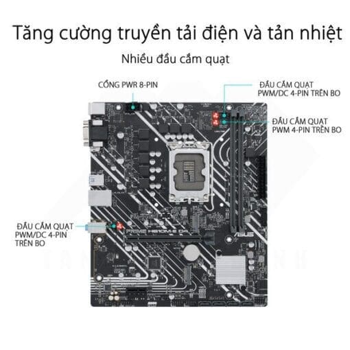 ASUS PRIME H610M-E D4 Mainboard