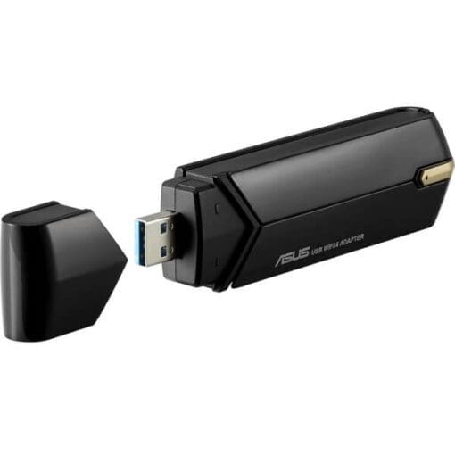 ASUS USB-AX56 - USB WiFi Adapter, Dual Band WiFi 6 AX1800