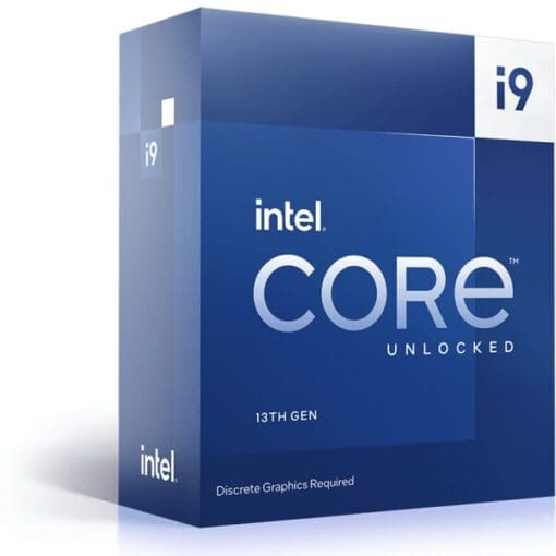 Intel 13th Gen Core i9-13900KF Processor - Unlocked, Discrete Graphics Required