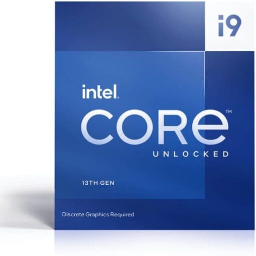 Intel 13th Gen Core i9-13900KF Processor - Unlocked, Discrete Graphics Required