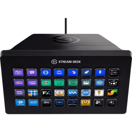 elgato StreamDeck XL - 32 customizable LCD Keys, USB 3.0 Connection