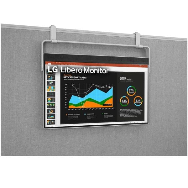 LG 27BQ70QC-S Libero Monitor - 27 inch QHD (2560x1440), IPS 16:9, HDR10, USB Type-C 65W, Webcam 34 27BQ70QC S.ATV TTD 13
