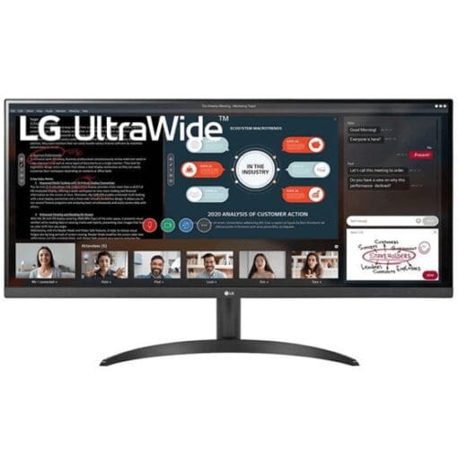 LG 34WP500-B UltraWide Monitor - 34 inch UWFHD (2560 x 1080), IPS 21:9 75Hz, HDR10, FreeSync