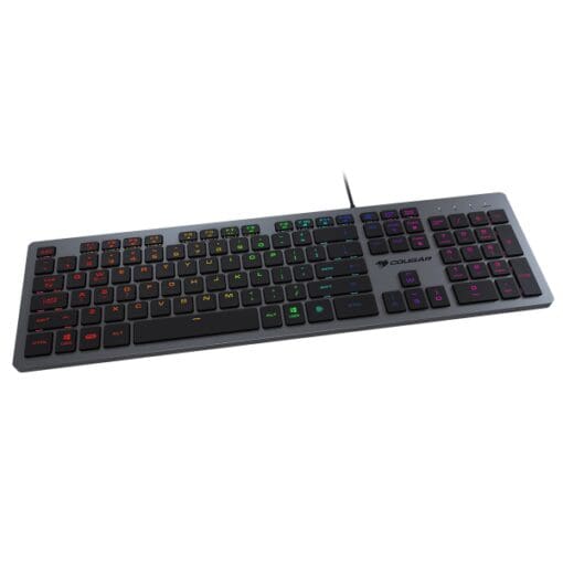 Cougar Vantar AX Black Gaming Keyboard - Aluminum RGB Scissor-Switch