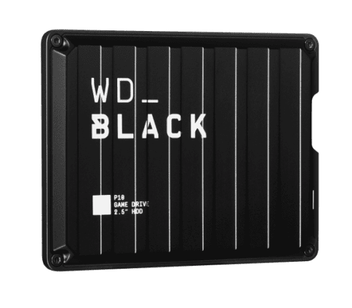 WD_BLACK P10 Game Drive 4TB WDBA3A0040BBK External HDD - 2.5 inch, USB 3.2