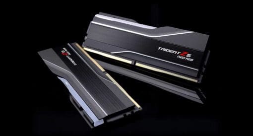 G.Skill Trident Z5 Neo RGB 32GB Memory Kit - Black, 32GB (2x16GB) DDR5, 6000MHz, CL36 (F5-6000J3636F16GX2-TZ5NR)
