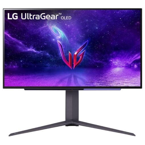 LG UltraGear 27GR95QE-B Gaming Monitor - 27 inch, QHD (2560 x 1440) OLED Display, 16:9, 240Hz, 0.03ms GtG, G-SYNC Compatible