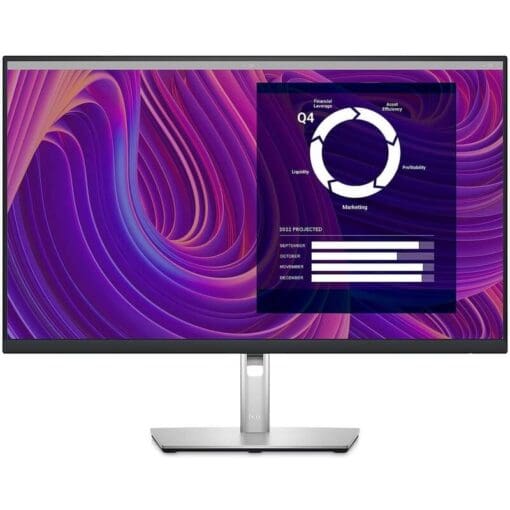 Dell P2723D Monitor - 27 Inch, QHD (2560x1440), 60Hz, IPS sRGB 99%, 5ms Response Time