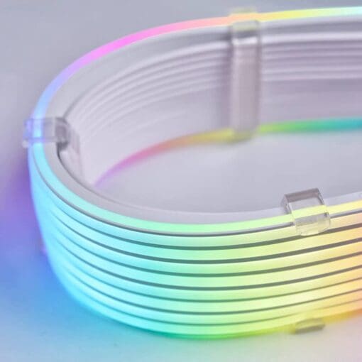 Lian Li Strimer Plus V2 12VHPWR - PW16-8PV2 -12+4-PIN to 12+4-PIN, 8 light guides, 108 LEDs