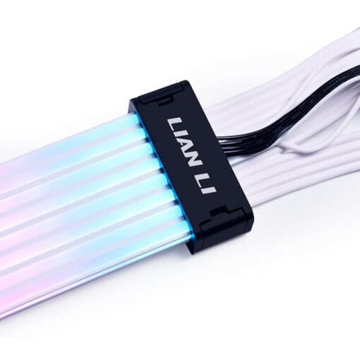 Lian Li Strimer Plus V2 12VHPWR - PW16-8PV2 -12+4-PIN to 12+4-PIN, 8 light guides, 108 LEDs
