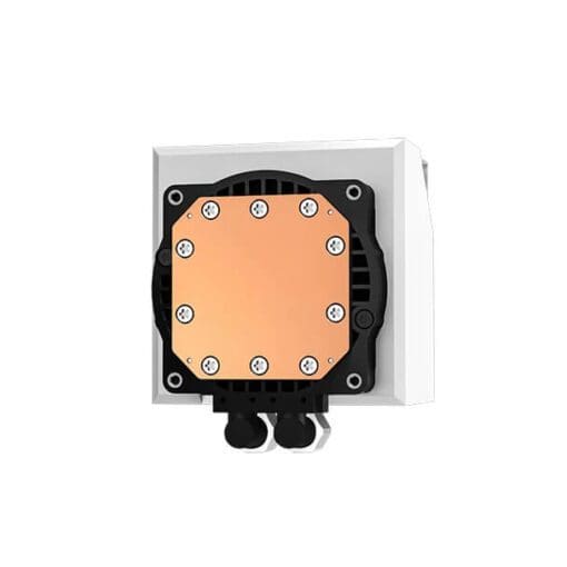 Deepcool LT720 AIO Liquid CPU Cooler - White, 360mm Radiator, ARGB Chain Fans 2250RPM, 4th Gen water pump, AM5-LGA1700 compatible
