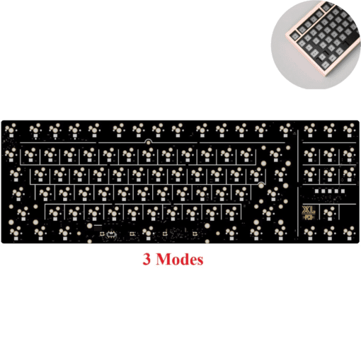 Clover80 Keyboard Kit - 3 mode - Gasket Mount, Case Alu