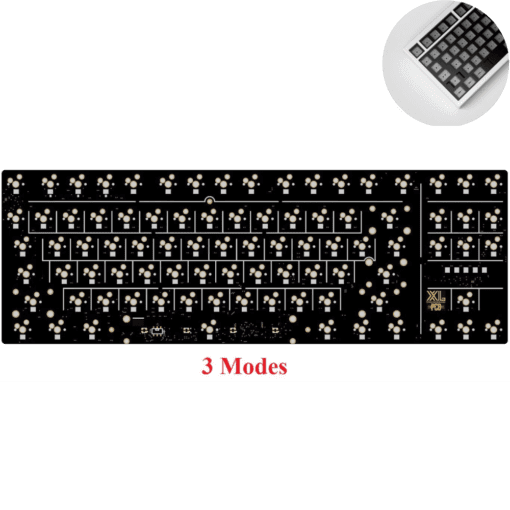 Clover80 Keyboard Kit - 3 mode - Gasket Mount, Case Alu