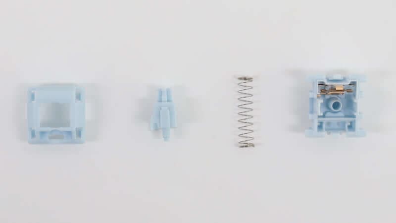 Gateron X Swagkey Switch Pure Sky Switch - Linear, 57g (Bottom Out), POM linear Long stem, 5-pin PCB mount, Factory lubed 17 fbf104366c3ca8158c1f6061c4c6cda8 af78959a 4b88 4a7b a4b6