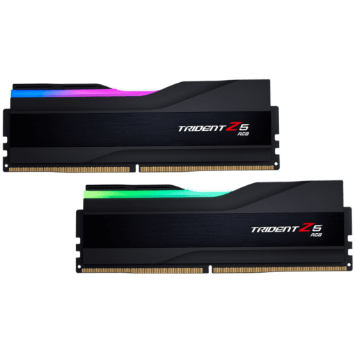 G.Skill Trident Z5 RGB 32GB Memory Kit - Black, 32GB (2x16GB) DDR5, 6000MHz, CL36 DDR5 (F5-6000J3636F16GX2-TZ5RK)