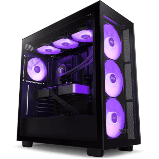 NZXT Kraken 360 RGB Black AIO Liquid CPU Cooler - LCD Display, 360mm radiator, 3x F120 RGB Core Fan