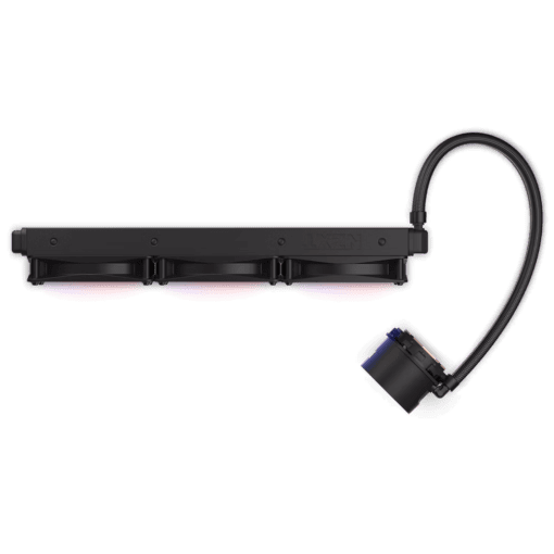 NZXT Kraken 360 RGB Black AIO Liquid CPU Cooler - LCD Display, 360mm radiator, 3x F120 RGB Core Fan