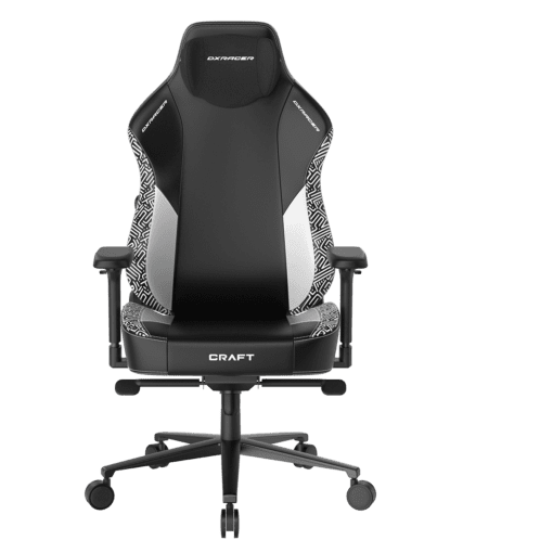 DXRacer Craft Pro Stripes1 Black White (GC/LCF23LTA/EMAZE) Gaming Chair