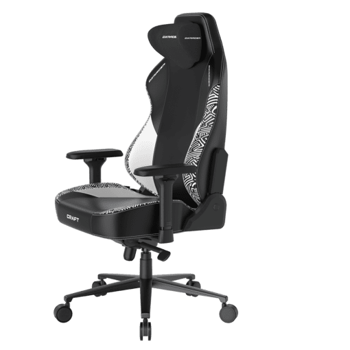 DXRacer Craft Pro Stripes1 Black White (GC/LCF23LTA/EMAZE) Gaming Chair