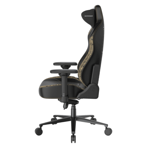 DXRacer Craft Pro Koi Fish Black (GC/LCF23LTA/KOI) Special Edition Gaming Chair - 4D Armrest, 135-Degree Recline, Cooling Gel Foam Pillow, Pull-Out Footrest