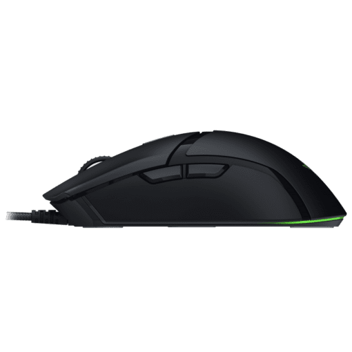 Razer Cobra Black Gaming Mouse - 58g Lightweight Design, Precise 8500 DPI Optical Sensor, Chroma RGB Lighting with Underglow, Gen-3 Optical Switches, 100% PTFE Mouse Feet, Speedflex Cable