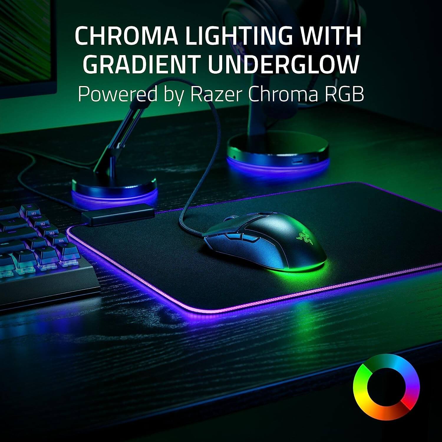 Razer Cobra Black Gaming Mouse - 58g Lightweight Design, Precise 8500 DPI Optical Sensor, Chroma RGB Lighting with Underglow, Gen-3 Optical Switches, 100% PTFE Mouse Feet, Speedflex Cable 22 Razer Cobra Wired Gaming Mouse TTD page mobile 6