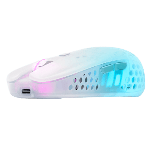 CHERRY Xtrfy MZ1 RGB Wireless Ultra-light Gaming Mouse (Designed by Rocket Jump Ninja) - 2.4 GHz lag-free, Modular shell, 62g