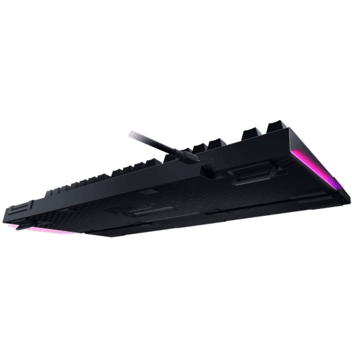 Razer BlackWidow V4 Gaming Mechanical Keyboard with Magnetic Wrist Rest - Black, Full Size Wired, Chroma RGB, Razer Switch