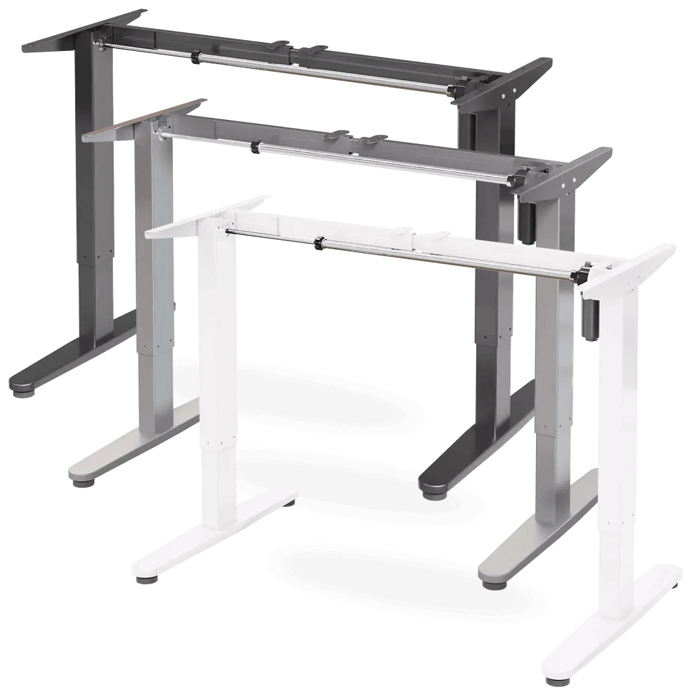 NiceDesign PUSILUNG - 1 Motor 2 Stage - Height Adjustable Desk Frame 2 Khung ban nang ha PUSILUNG By NiceDesign Cao cap