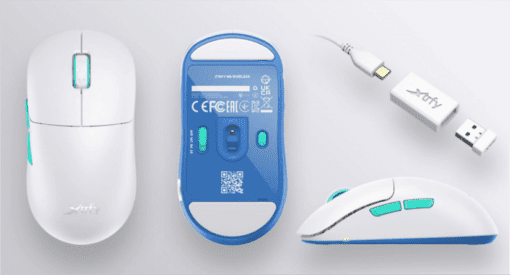 CHERRY Xtrfy M8 Wireless Gaming Mouse - - Pixart PAW3395, 26000 DPI, 650 IPS, 50G, 55gr, 2.4GHz wireless + USB-C
