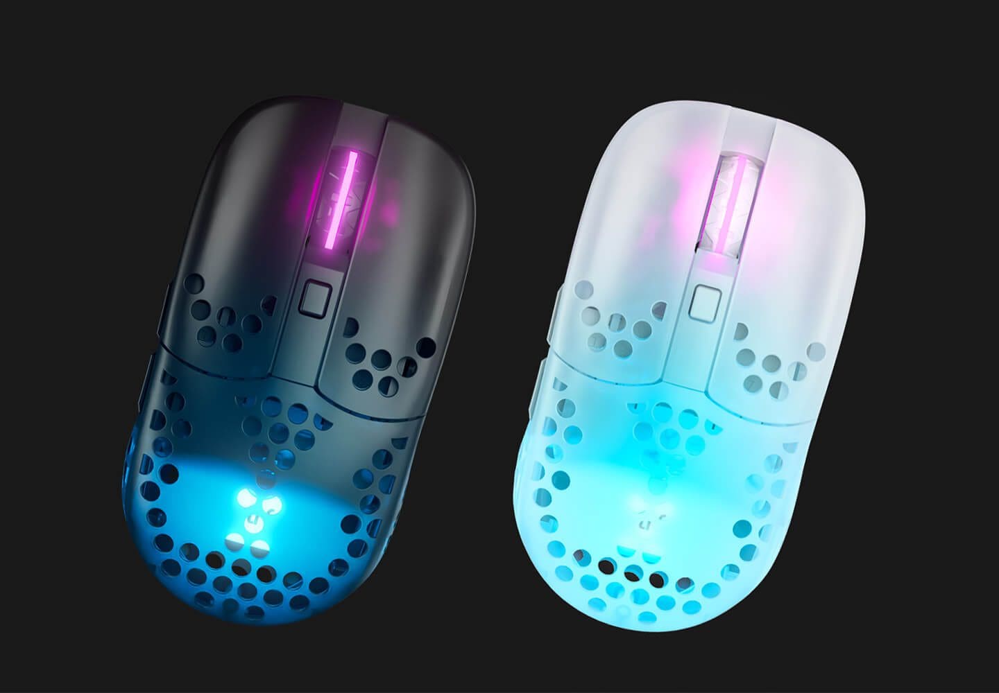 CHERRY Xtrfy MZ1 RGB Wireless Ultra-light Gaming Mouse (Designed by Rocket Jump Ninja) - 2.4 GHz lag-free, Modular shell, 62g 32 Xtrfy MZ1W