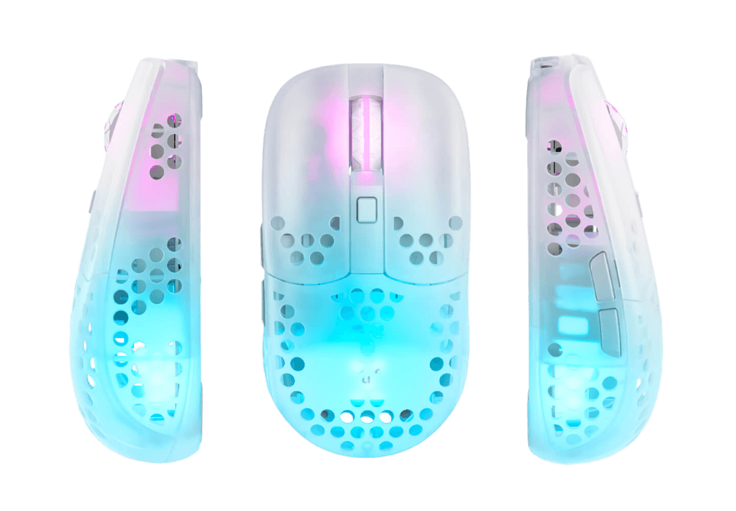 CHERRY Xtrfy MZ1 RGB Wireless Ultra-light Gaming Mouse (Designed by Rocket Jump Ninja) - 2.4 GHz lag-free, Modular shell, 62g 35 Xtrfy MZ1W