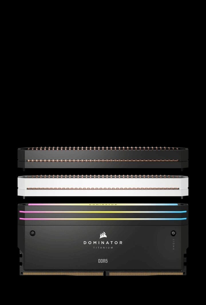CORSAIR Dominator Titanium RGB 48GB Memory Kit - Black, 48GB (2x24GB) 7000MHz CL36 (CMP48GX5M2B7000C36) 38 img bg panel04 yourway mobile