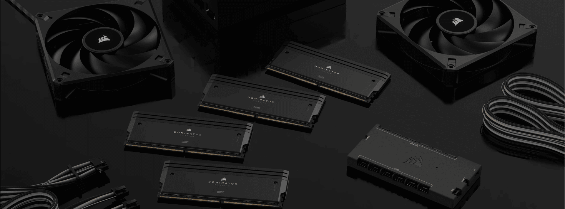 CORSAIR Dominator Titanium RGB 48GB Memory Kit - Black, 48GB (2x24GB) 7000MHz CL36 (CMP48GX5M2B7000C36) 30 img bg panel08 warranty 1