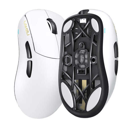 Lamzu Thorn White (receiver 1KHz included) Wireless Gaming Mouse - Lightweight 52g, Wireless 4KHz. Chip MCU Nordic