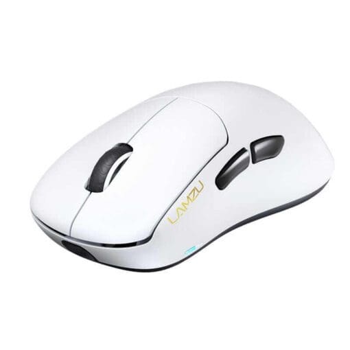 Lamzu Thorn White (receiver 1KHz included) Wireless Gaming Mouse - Lightweight 52g, Wireless 4KHz. Chip MCU Nordic