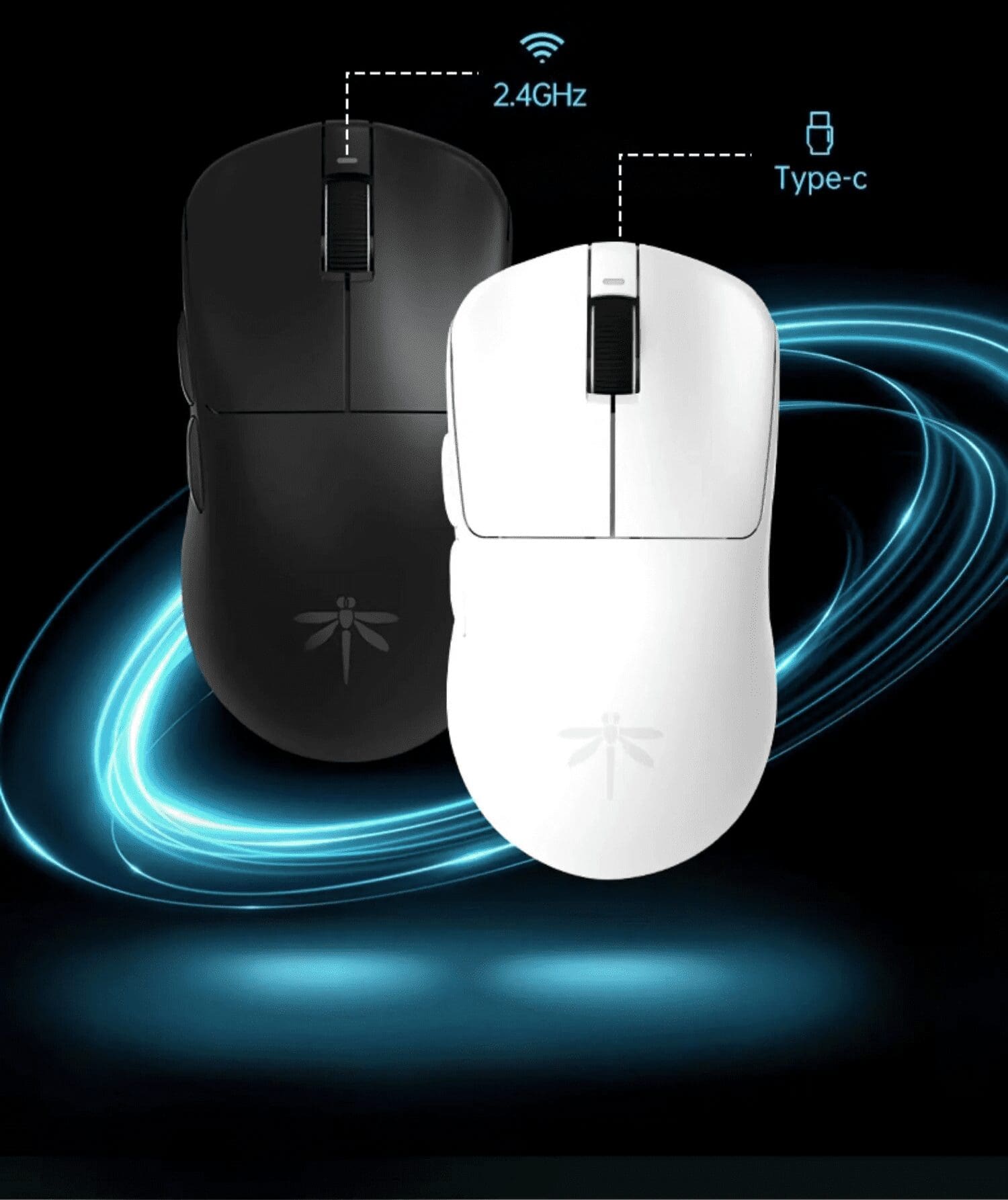 VGN Dragonfly F1 Moba Gaming Mouse - Lightweight 55g, 3 modes, PAW3395, Huano mouse wheel, Smart Speed, 4000Hz Polling rate 35 VGN Dragon Fly page pc 15