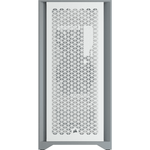 CORSAIR 4000D RGB Airflow White ATX Mid-Tower PC Case - 3x AF120 RGB ELITE Fans, iCUE Lighting Node PRO Controller, Mid Tower ATX