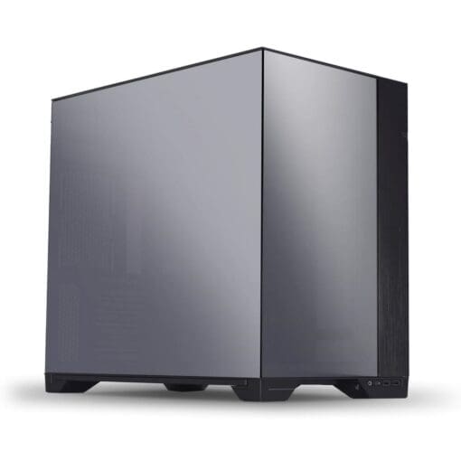 Lian Li O11 Vision Chrome Case - Aluminum, Steel, Tempered Glass ATX Mid Tower