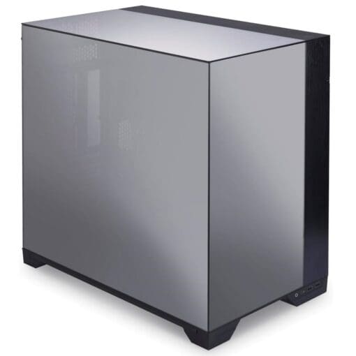 Lian Li O11 Vision Chrome Case - Aluminum, Steel, Tempered Glass ATX Mid Tower