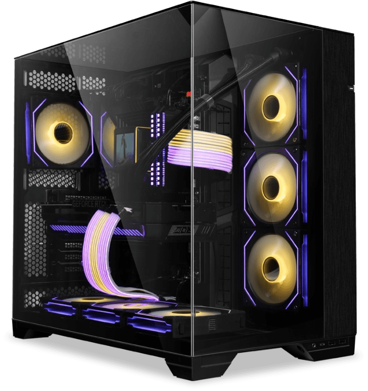 Lian Li O11 Vision Chrome Case - Aluminum, Steel, Tempered Glass ATX Mid Tower 29 O11 Vision 02
