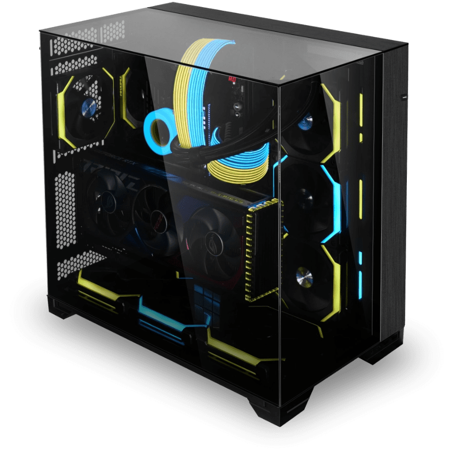 Lian Li O11 Vision Chrome Case - Aluminum, Steel, Tempered Glass ATX Mid Tower 69 O11 Vision 32