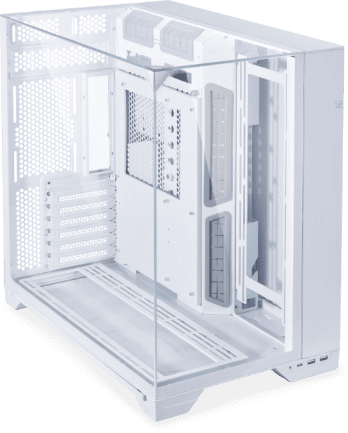 Lian Li O11 Vision Chrome Case - Aluminum, Steel, Tempered Glass ATX Mid Tower 44 O11 Vision 34