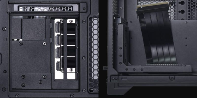 Lian Li O11 Vision Chrome Case - Aluminum, Steel, Tempered Glass ATX Mid Tower 70 O11 Vision 35 1