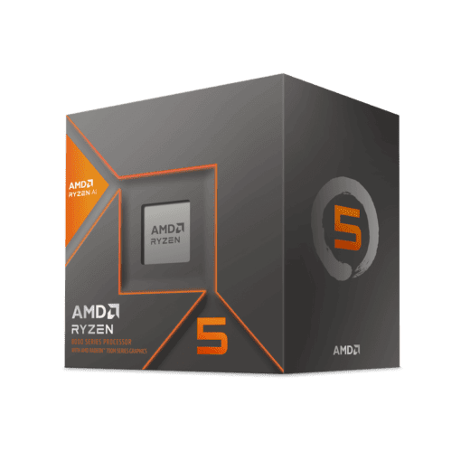 AMD Ryzen 5 8600G Processor - 6C12T, 4.3 GHz up to 5.0 GHz, AM5 Phoenix Zen 4, AMD Wraith Stealth, PCIe® 4.0, AMD RadeonTM 760M Graphics (8 Cus / 2800 MHz), AMD Ryzen™ AI
