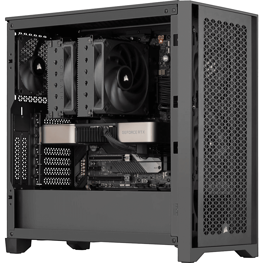 CORSAIR A115 Twin Tower CPU Air Cooler - 2x 140mm AF140 ELITE fans, 6 heatpipes 41 A115 AIR COOLER 10