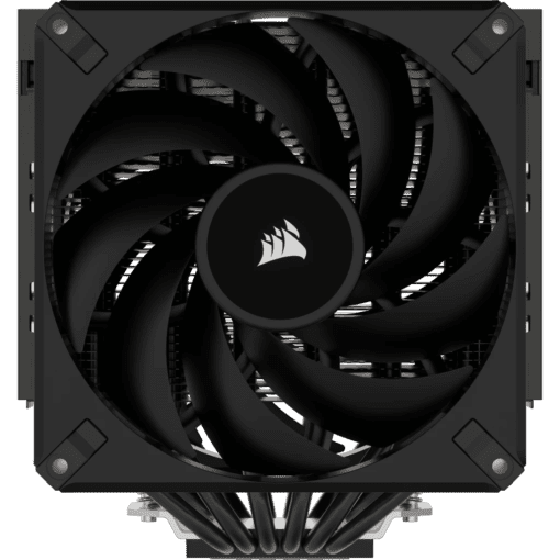 CORSAIR A115 Twin Tower CPU Air Cooler - 2x 140mm AF140 ELITE fans, 6 heatpipes