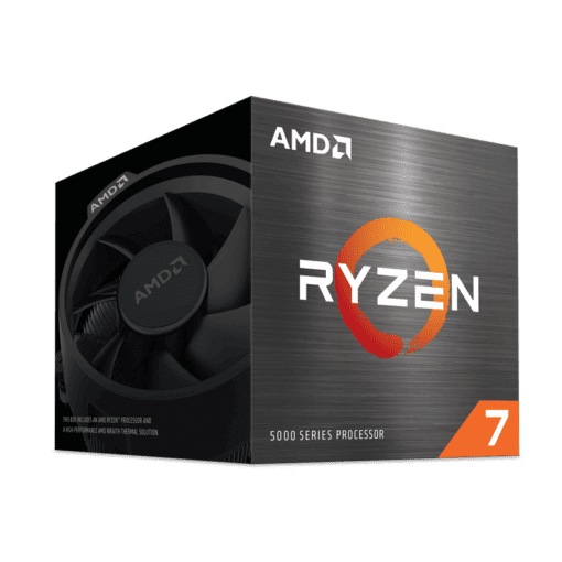 AMD Ryzen 7 5700 Processor - 8C16T, 3.7 GHz up to 4.6 GHz, AM4 Cezanne Zen 3, PCIe® 3.0, AMD Wraith Stealth