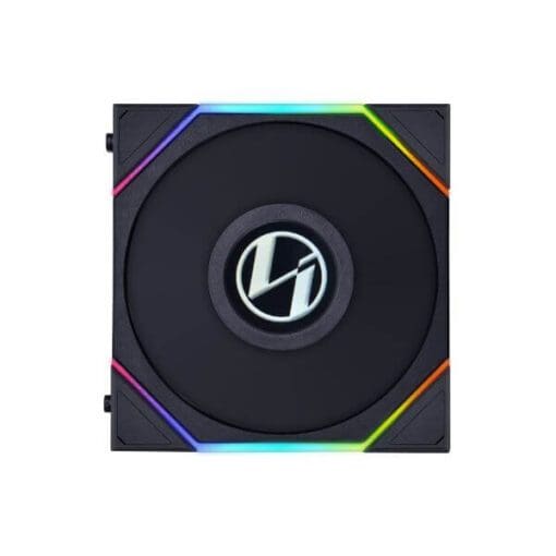 Lian Li UNI FAN TL LCD 120 Triple Black Fan (12TLLCD3B) - 3x 120mm fans, 1x UNI FAN Controller Cable (P-7P)